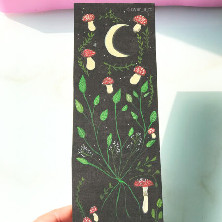 Luna Mushroom Bookmark 2 Original