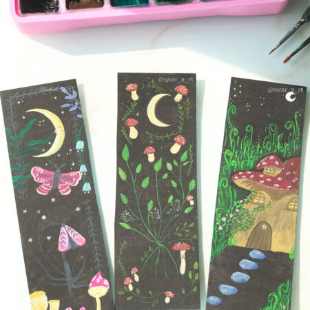 Luna Mushroom Bookmarks Original Set