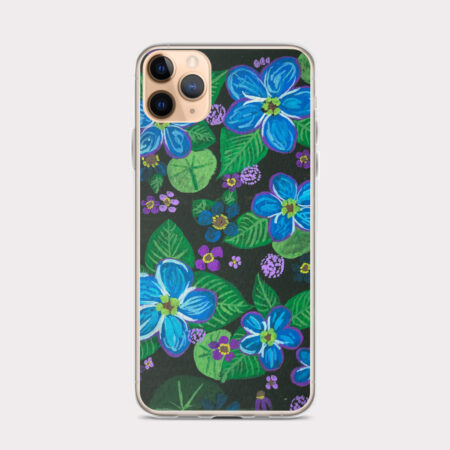 Flora Blues iPhone Case